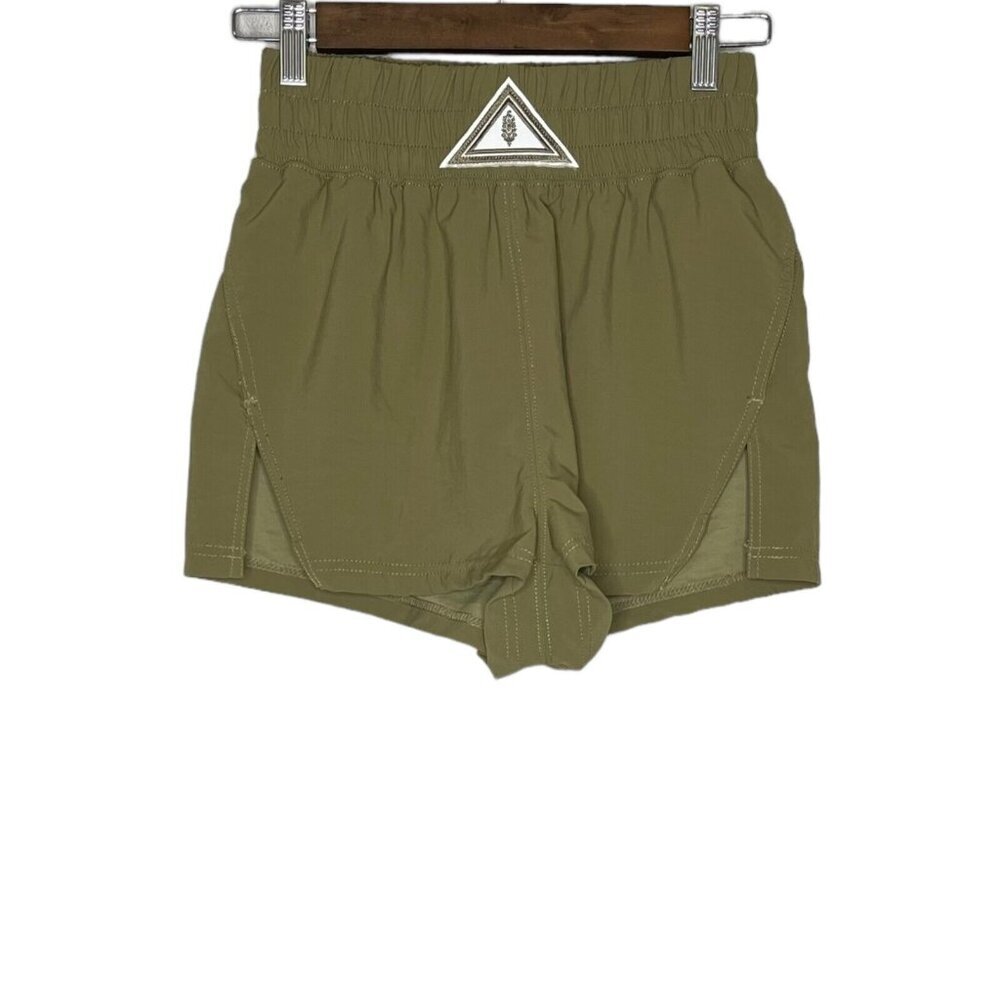 FP Movement Women's Athletic Next Round Pull On Shorts Size XS Muted Sage